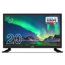 Cello C2020S 20” (51 cm diagonalt) HD-klar LED-TV med inbyggd DVBT2 S2 trippelmottagare