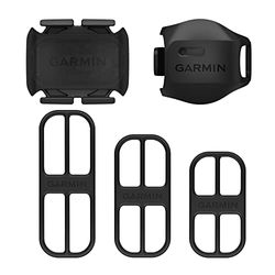 Garmin, Acces 2, Sensor de Velocidad 2 y Cadencia 2 para Bicicleta, Unisex - Adultos, Negro.