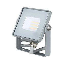 V-TAC Faro LED SMD Chip Samsung 10W Colore Grigio 4000K IP65