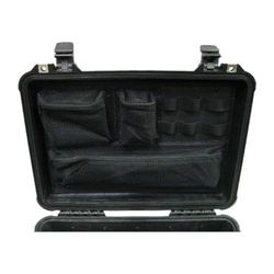 PELI 1508 Organizador de tampa para fotografia, acessório original para malas de proteção, compatível 1500 (vendido separadamente), cor: Preto