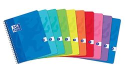Oxford 100103804 Office Classique spiraalboek geruit 17 x 22 cm 100 pagina's 10 stuks