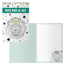 DOHE Carte de vœux pour la fête des pères, en Papier, Multicolore, 11,5 x 17 cm, 6