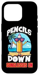 PENCILS DOWN SUNGLASSES ON Custodia per iPhone 16 Pro