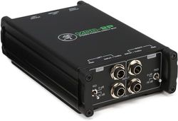 Mackie MDB-2P Stereo Passive Direct Box, Black