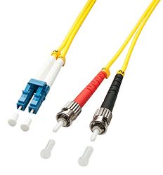 LINDY 47466 LWL-Duplexkabel LC/ST OS2 20m