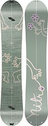 Nitro Snowboards för kvinnor, Volta BRD ´23, allmountainboard, directional splitboard, platt utsvängning, terrängcykling