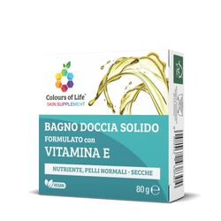 Colours of Life SKIN SUPPLEMENT - Bagno doccia solido VITAMINA E, 80 g