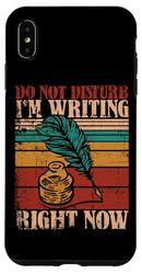 Writer Author Writing Book Case for iPhone XS Max