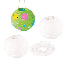 Papieren lantaarns (4 stuks)