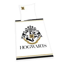 Herding Harry Potter påslakanset, bomull, vit, 70 x 90 cm, 140 x 200 cm