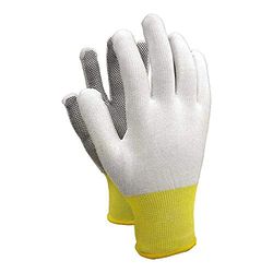 Rieten RTENA_WB8 beschermende handschoenen, wit-zwart, 8 maten, 12 stuks