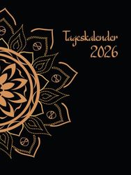 Tageskalender 2026: Großer Jahresplaner 2026 | 01 Tag = 01 Seite | 365 tage von 01/01/2026 bis 31/12/2026 | Zeitplan von 08:00 bis 19:00 Uhr | 21x28 din a4 | 384 Seiten
