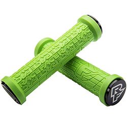 Race Face Grippler Lock-On handtag grön 2018 cykelhandtag