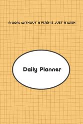 Total Focus Productivity Planner: Your Daily Companion for Goal Setting: Organize Your Day for Maximum Efficiency 150 pages A5