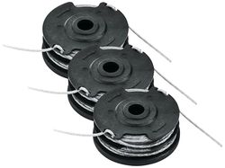 Bosch F016800351 Recharge et bobine de fil intégrée de 6 m de long Ø 1,6 mm d'épaisseur de fil pour coupe-bordures (Lot de 3)