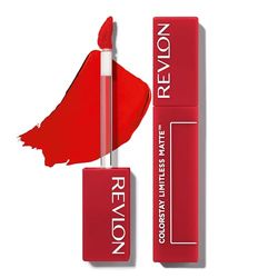 Revlon ColorStay Limitless Matte, Pintalabios Mate de larga duración, Fórmula Vegana, No-Budge Matte, Ligera/Cómoda, Resistente al Agua, 010 Top Talent, 5ml