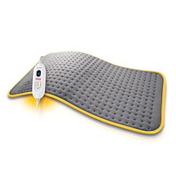 Ufesa Flexy Heat E4, Elektrische verwarmingskussen XXXL, 75x40, 100W, Microvezel Ultra-zacht, 3 Temperatuurniveaus, Automatische uitschakeling, Wasbaar
