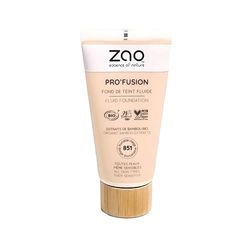 Zao ProFusion Fluid Foundation 851 Porcelain Beige