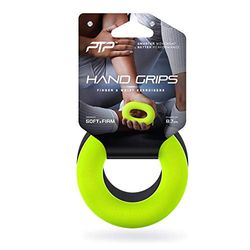 PTP unisex – vuxna styrka grepp handtränare, svart/grön, one size