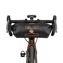 Oxford Products OL955 Aqua Evo Adventure Pack de Guidon de vélo étanche IPX6 Noir 9 l