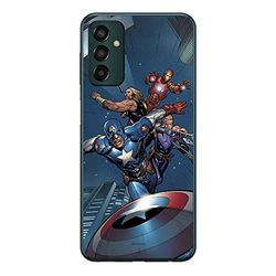 ERT GROUP mobiltelefonfodral för Samsung M13 4G originalt och officiellt licensierat Marvel mönster Avengers 008 optimalt anpassad till formen på mobiltelefonen, fodral tillverkad av TPU-plast