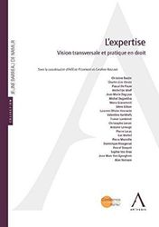 L'Expertise. Vision transversale et pratique en droit