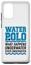 Carcasa para Galaxy S20+ Waterpolo Qué sucede bajo el agua Cotización Waterpolo Jugador