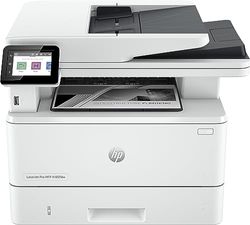 HP Laserjet Pro MFP 4102fdw Laser Printer, Black and White, For Small Medium Business, Print, Copy, Scan, Fax, ADF, 2-Sided Printing, Dual-Band Wi-Fi, Ethernet, Instant Ink for Toner Available