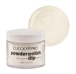 Cuccio Cuccio Powder Dip 2oz/56g - White W/Silver Mica