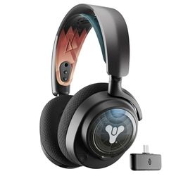 SteelSeries Arctis Nova 7P - cuffie gaming wireless multipiattaforma Bundle - Destiny 2 The Final Shape Edition - Oggetti in-game - 2,4 GHz + BT mixabile - Batteria USB-C 38h - PC,Switch