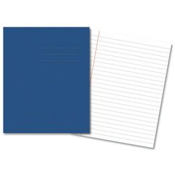 Hamelin 8 x 6.5-Inch 8 mm Ruled and Margin 80 Pages Exercise Book - Dark Blue (Pack of 100)