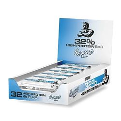 Weider 32% High Protein Bar (12x60g) Coconut Flavour. Chocolate Coated Bar with High Protein Content. Muscle Building and Maintenance Support. Ideal Before or After Training. Delicious Tastes