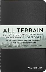 All Terrain: The Waterproof Notebook (Set of 3 Notebooks)