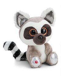 Pluszowa przytulanka GLUBSCHIS Lemur King Lou 15cm biały - Miękka maskotka z mięciutkiego pluszu, uroczy pluszak do przytulania i zabawy, dla dzieci i dorosłych