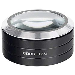 Dörr 540140 Lente d' ingrandimento per lettura con illuminazione a LED professionale LL di 572 (5 X Ingrandimento)