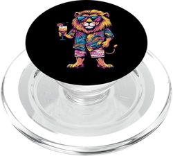 Vacaciones de verano Cool Lion PopSockets PopGrip para MagSafe