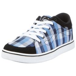 Vans VKXK1AJ W SKYLA, damessneakers, Zwart Boxpld Blk Blu, 41 EU