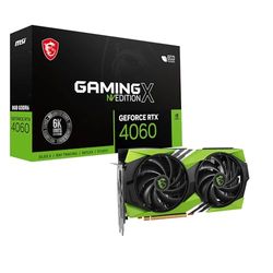 MSI GeForce RTX 4060 GAMING X NV EDITION 8G - 8GB GDDR6, 1x HDMI, 3x DP