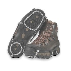 Yaktrax Diamond Grip All-Surface Traction Cleats voor wandelen op ijs en sneeuw (1 paar), X-Large, zwart