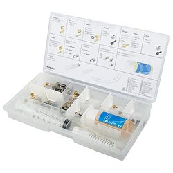 M-Wave Brake Doc Box Kit de Mantenimiento para Frenos de Disco hidráulicos, Transparente
