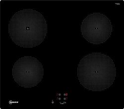 NEFF N30 T36CA50X1U Induction hob, 60cm, Plug & Play with PowerBoost, Built in, Black