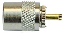 Pro Signal RW4-002 ZINC UHF Connettore Maschio Zinco RG59U
