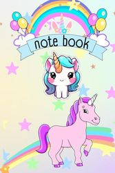 Unicorn Notebook for Girls: Writing, Drawing, and Doodling with Beautiful Unicorn-Themed Pages to Inspire Creativity. Ideal for School, Journaling, or Everyday Fun