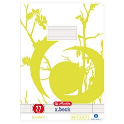 Herlitz 3352705 Cahier, format A5, linéature 1/ligné