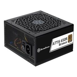 SilverStone Technology ATTIS 650R Brons, 80 Plus-Bronzen ATX-3.1 ATX Voeding met 650W, SST-AT650R-BF