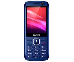 Qubo Téléphone avec Grandes Touches P280 2,8 4G Système Kaios Bleu