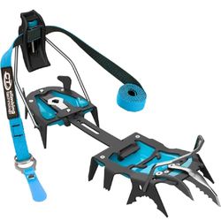 Climbing Technology Hyper-Spike - Crampom unissexo para adulto, azul, tamanho ajustável