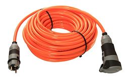 as - Schwabe Schuko Ultra II Panzer Chantier Câble, ultra robuste, pour les entreprises/extérieur Orange, orange, 62264, 230 voltsV