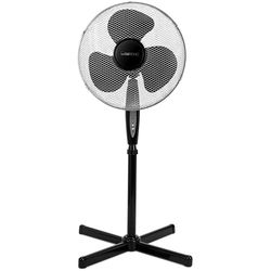 Clatronic Staande ventilator VL 3741 S; zeer stil; diameter 40 cm; oscillerend/roterend; verstelbare hoogte en kantelhoek; LED-controlelampjes; afstandsbediening; 45 Watt; zwart