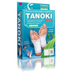 Aura Herbals TANOKI - 10 cerotti per piedi con tormalina per piedi